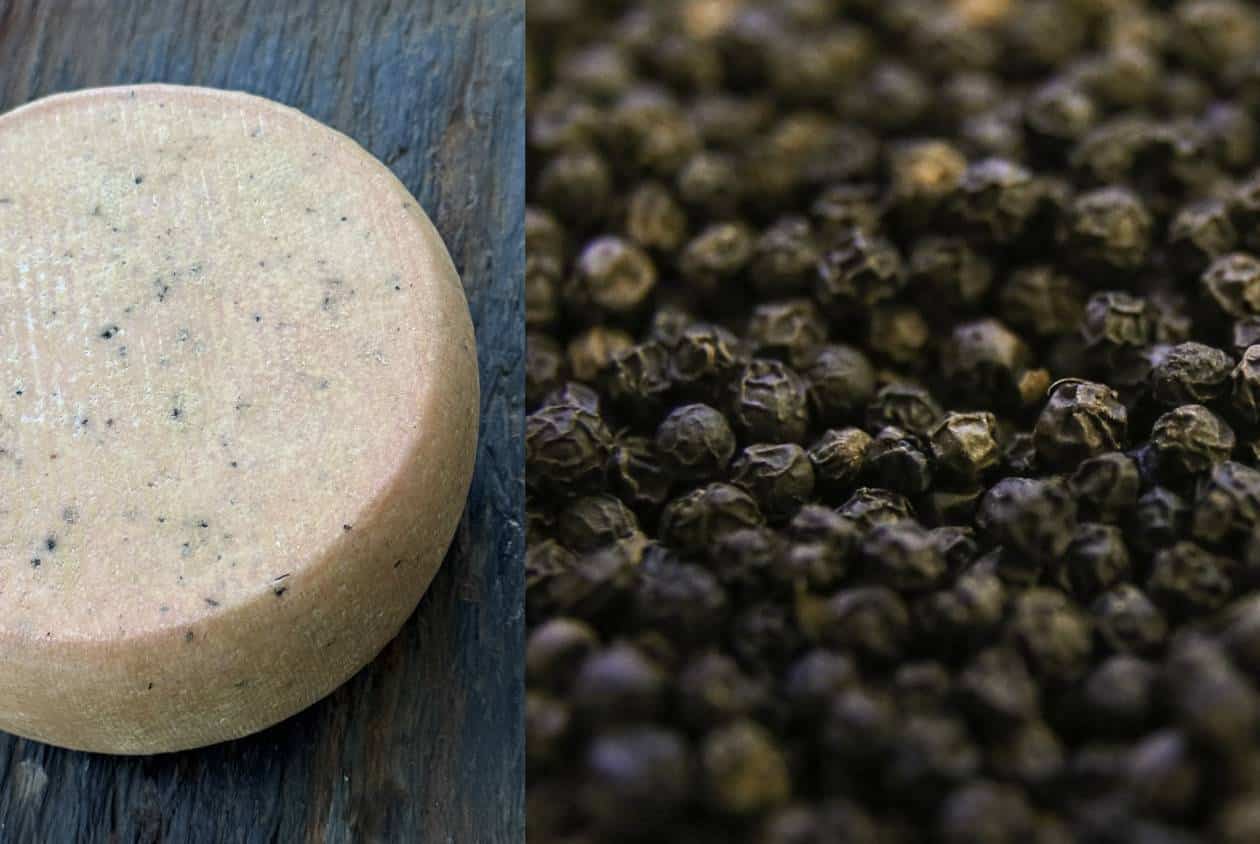 tomme de burdignes au poivre fromagerie les 4 fermes