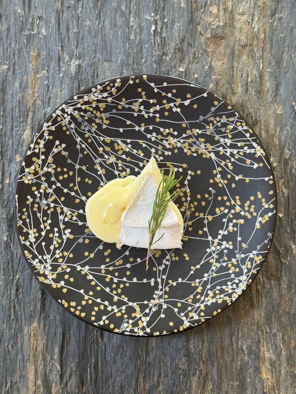 Fondant du pilat assiette