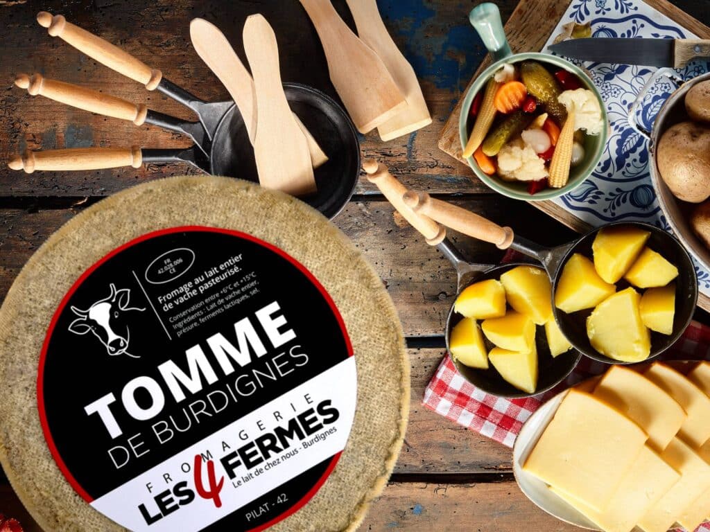 tomme et raclette de Burdignes