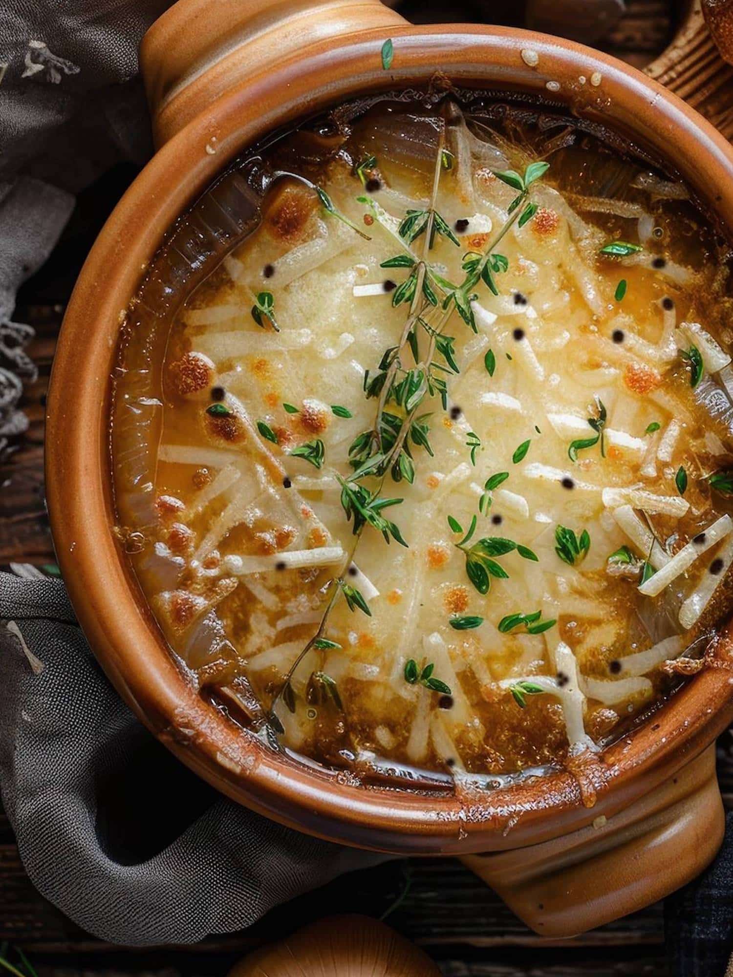 Soupe à l'ognon tomme au poivre 1c