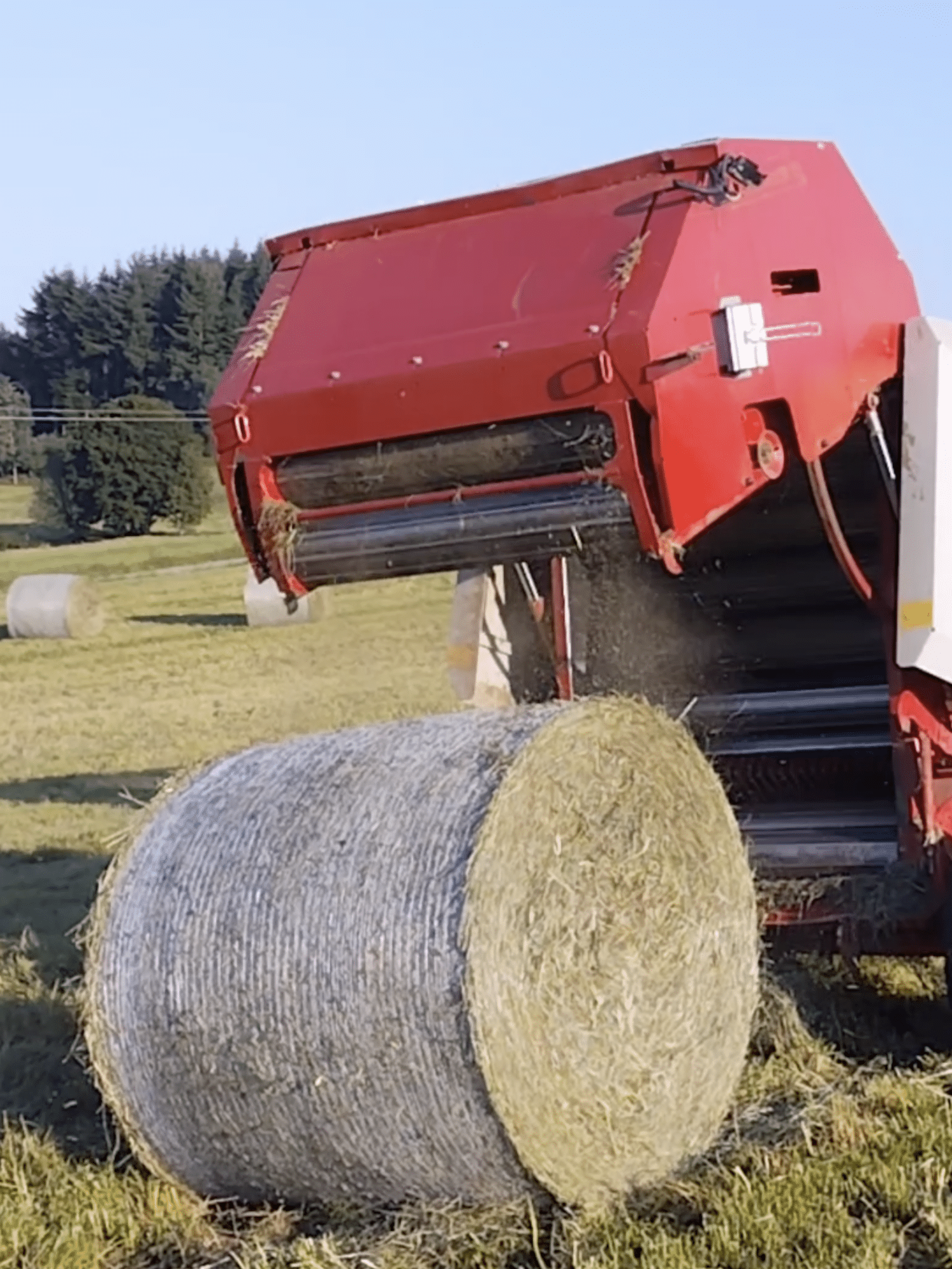 botte de foin à Burdignes