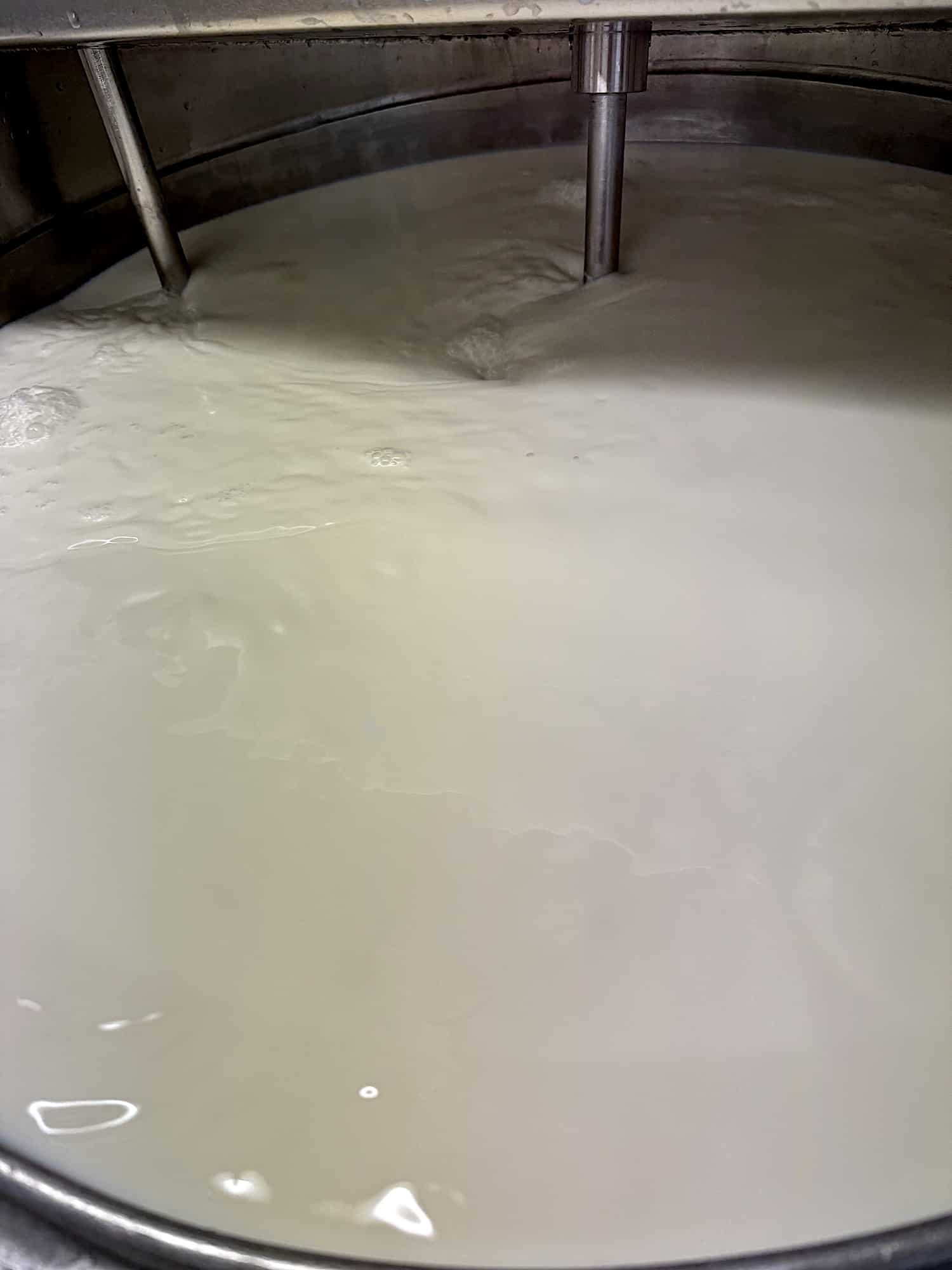 Brassage de notre lait.