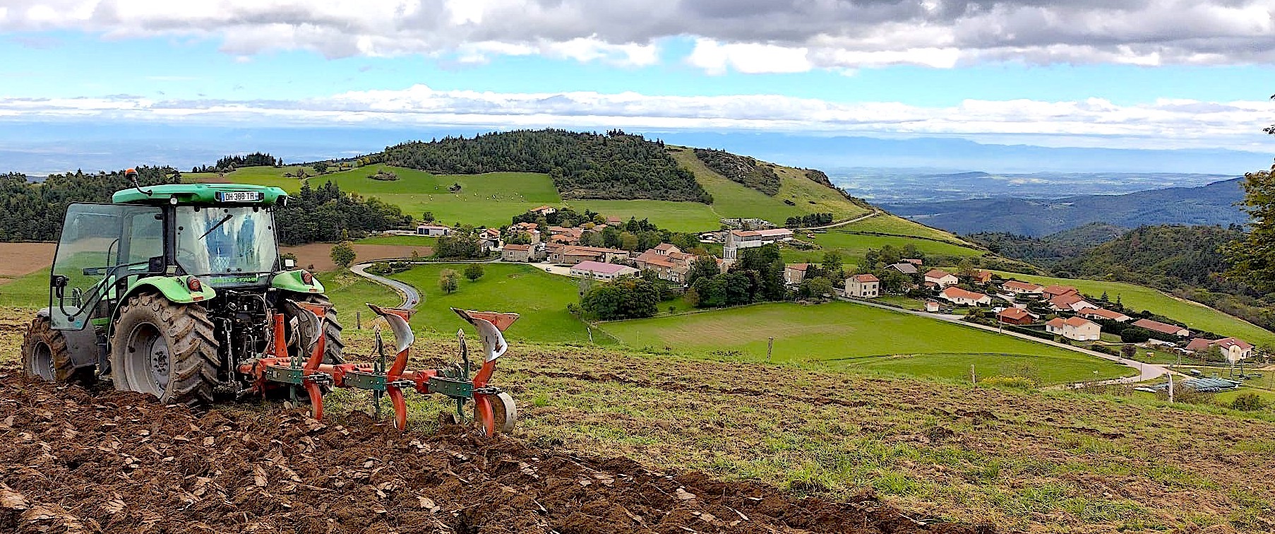 tracteur labour burdignes fromagerie
