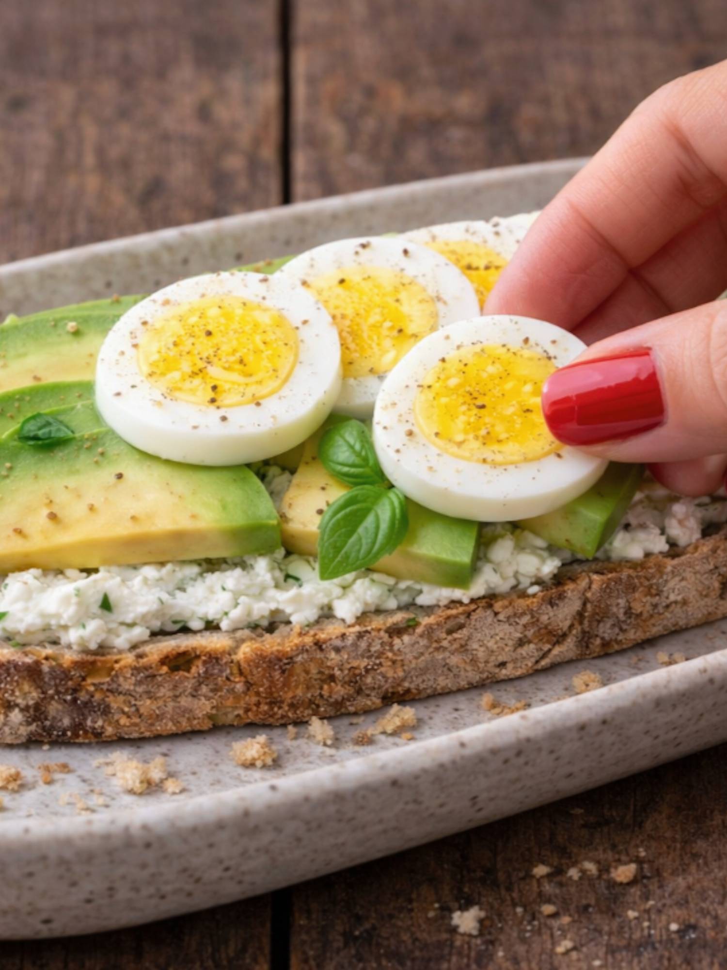 faisselle oeuf avocat Une recette de la fromagerie les 4 fermes