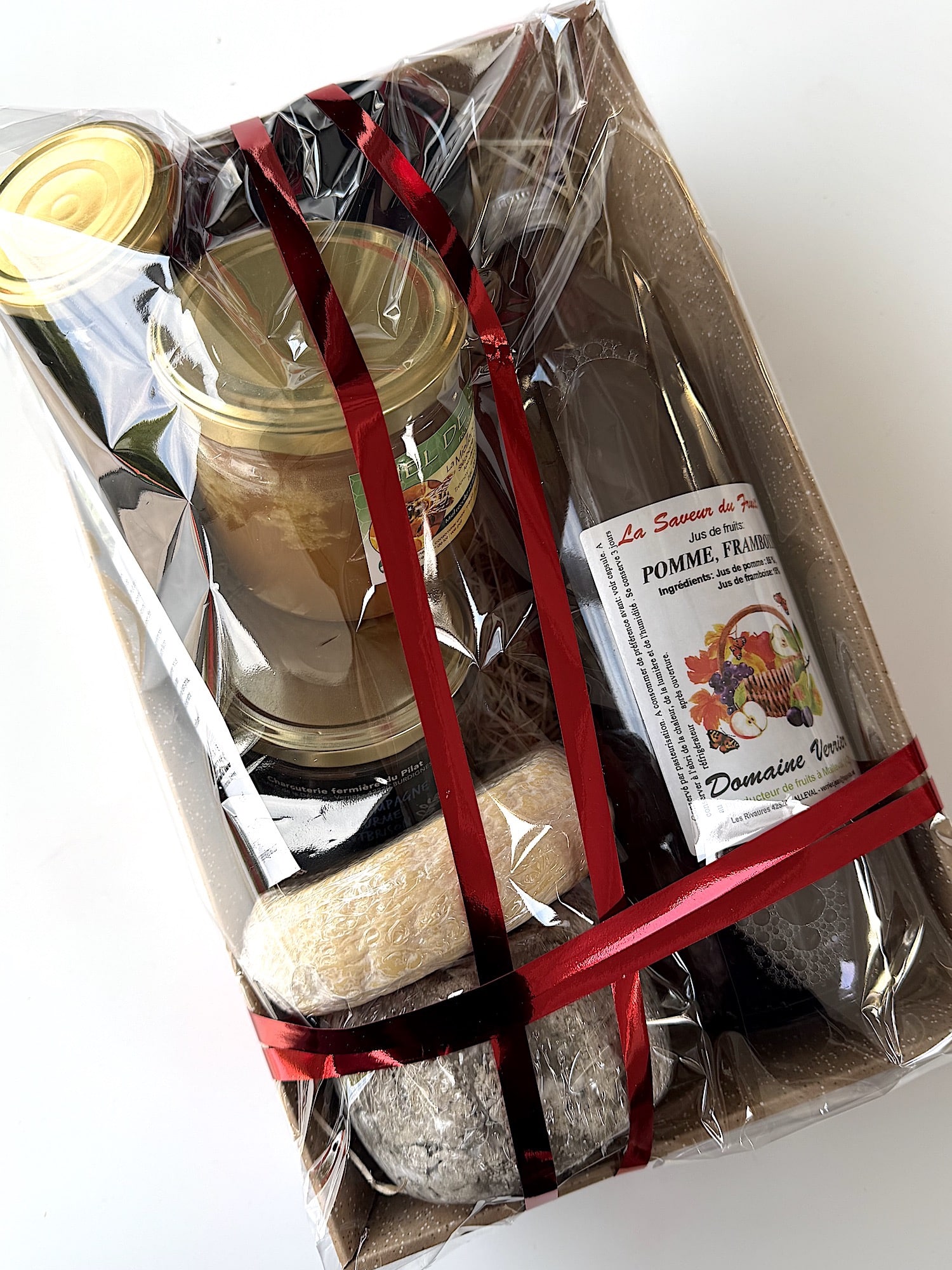 panier de fête la fromagerie les 4 fermes