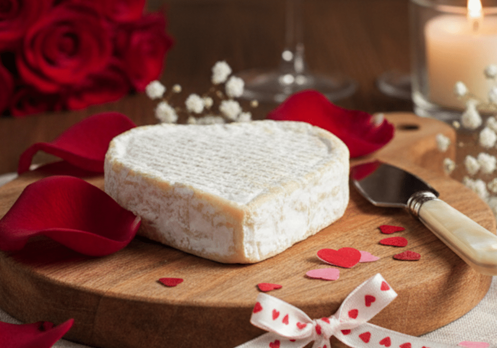 Fromage brique coeur 14 février