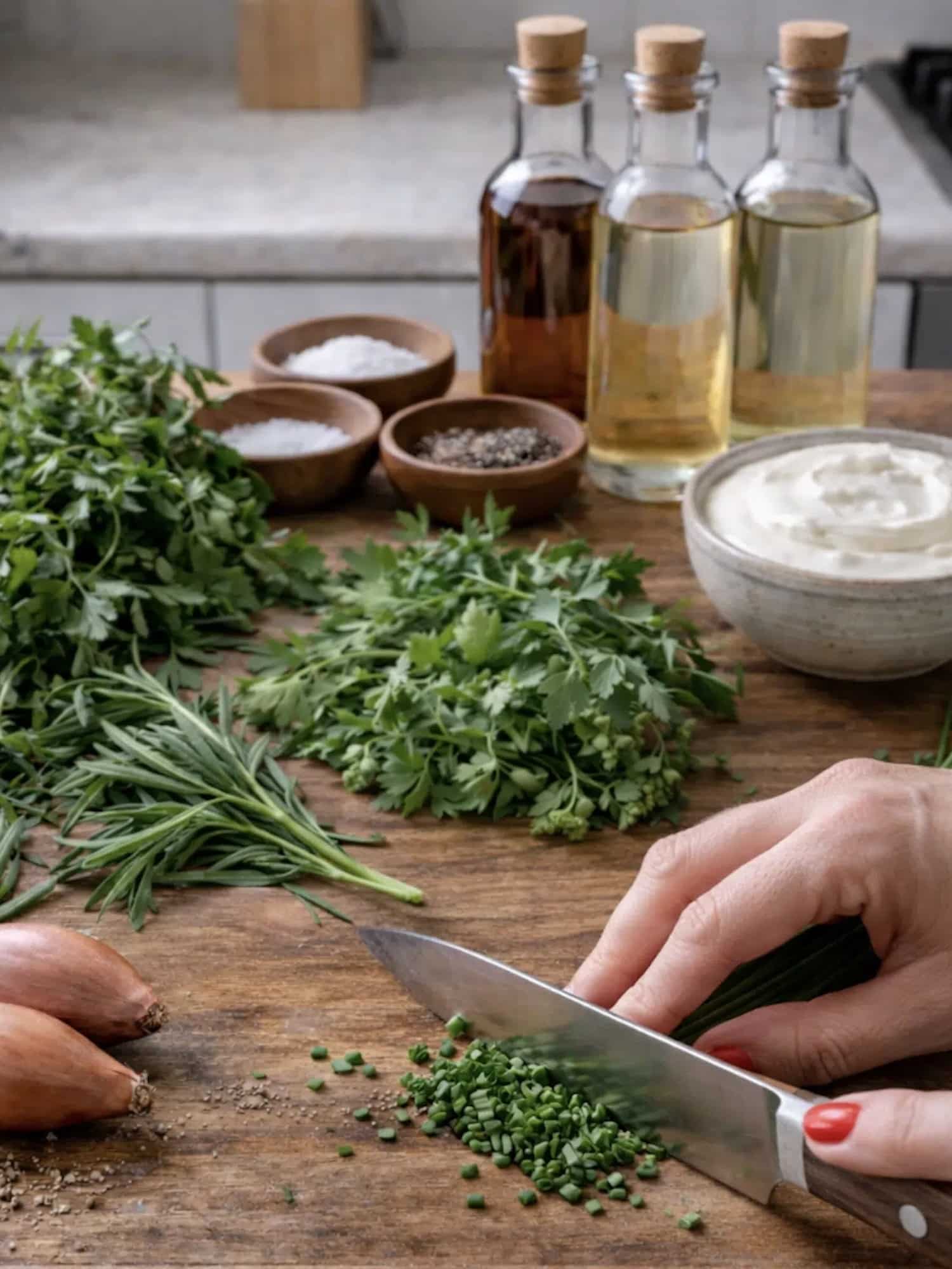 Faisselle canapé saumon