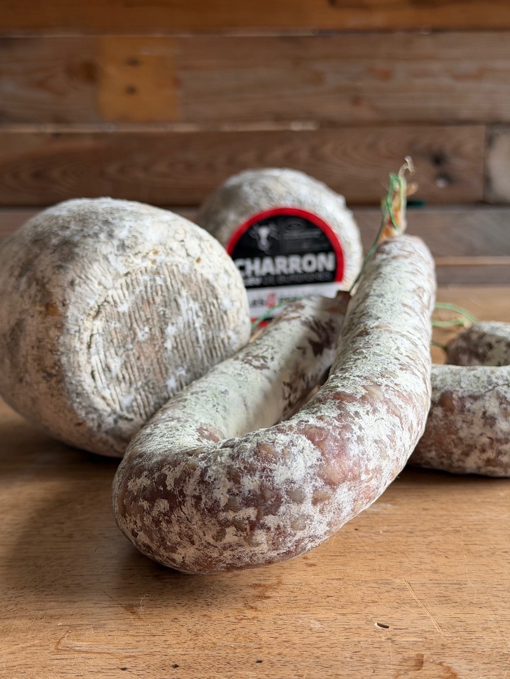 Saucisse Bleu charron burdignes