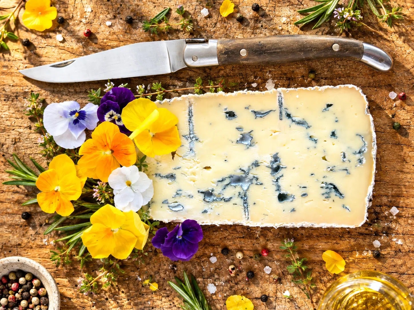 Bleu Sapin couteau laguiole