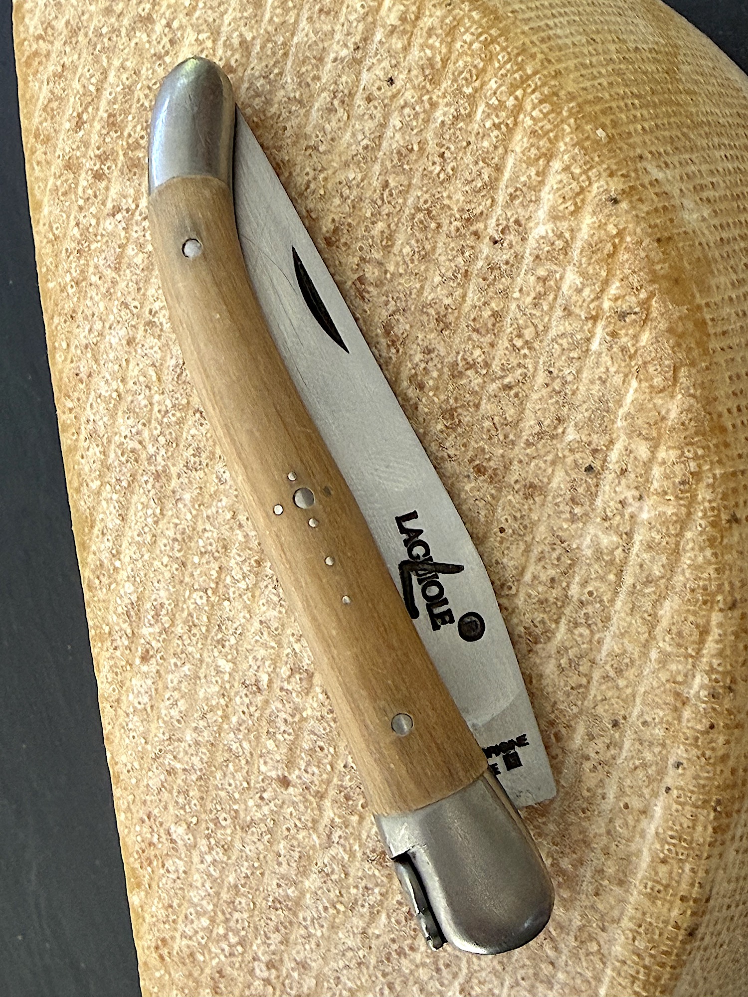 Laguiole couteau fromagerie les 4 fermes