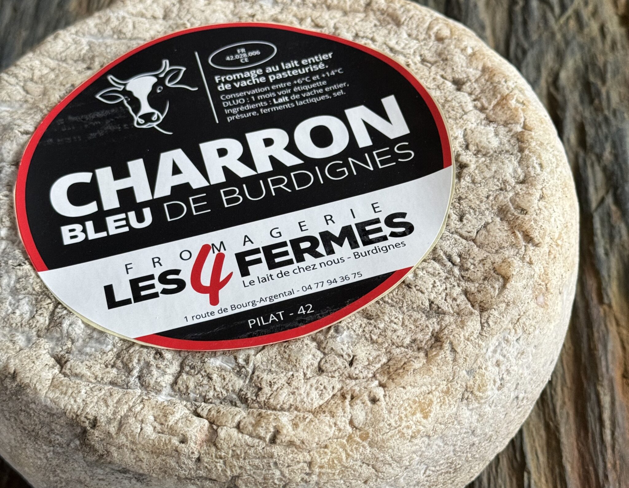 Bleu Charron de la Fromagerie les 4 Fermes