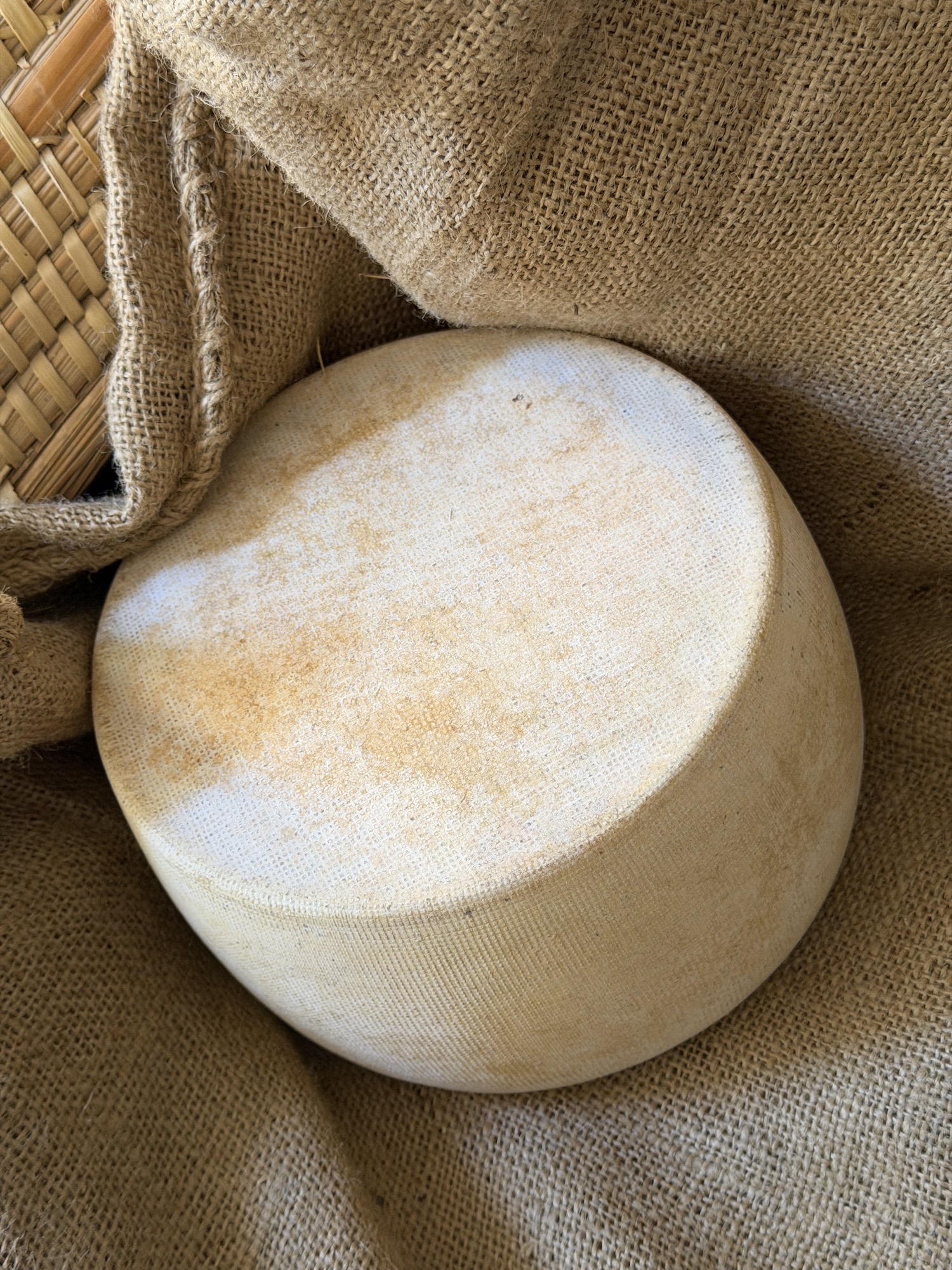 Fruit de notre passion et de notre terroir, la Meule du Pilat est bien plus qu'un fromage : c'est une invitation au voyage au cœur de nos montagnes. Affinée avec soin pendant 6 mois, cette création de 3,2 kg révèle des saveurs intenses et fruitées qui feront chavirer vos papilles. Un véritable emblème de la Fromagerie les 4 Fermes, à savourer sans modérxaation. La meule du Pilatxa