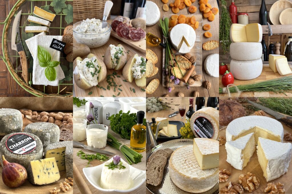 nos fromages de Burdignes Fromagerie les 4 fermes