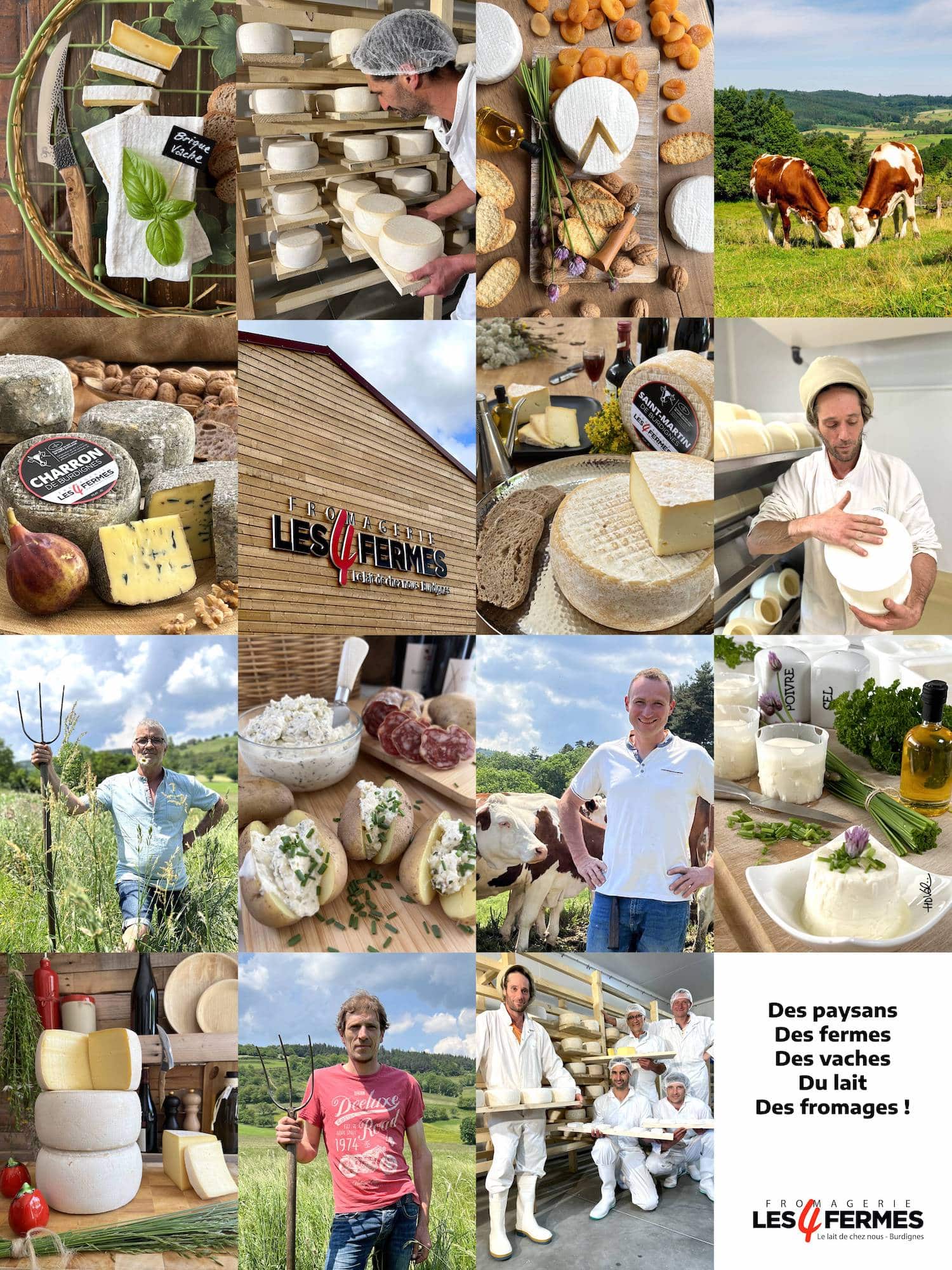 fromagerie les 4 Fermes à Burdignes
