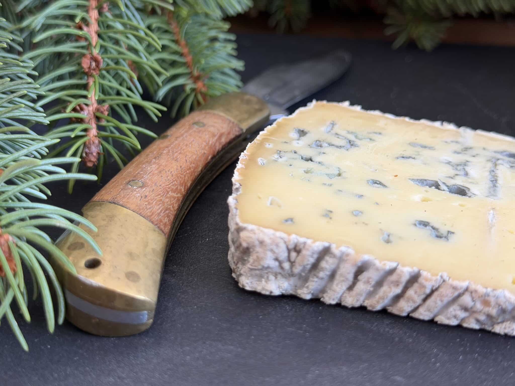 bleu sapin en assiette