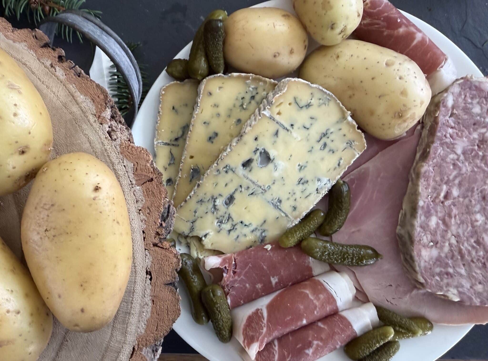 raclette au Bleu Sapin