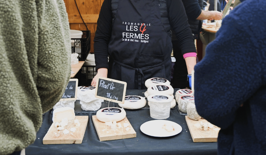 gourmandise de l'ardèche 26 avec la fromagerie les 4 fermes