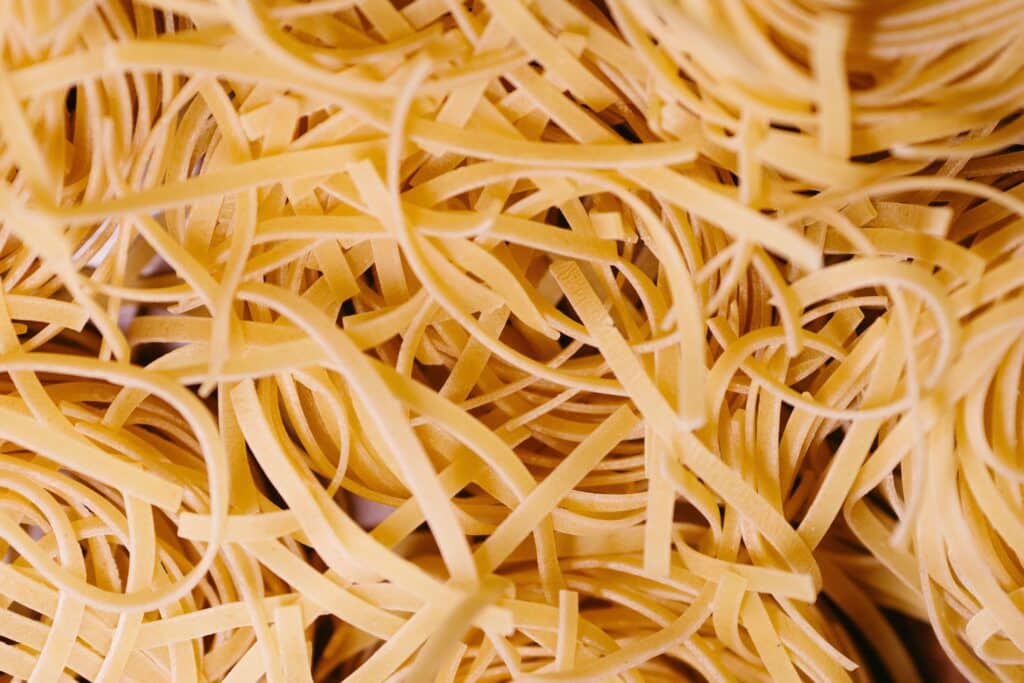 Tagliatelles au Bleu Sapin de la Fromagerie les 4 Fermes